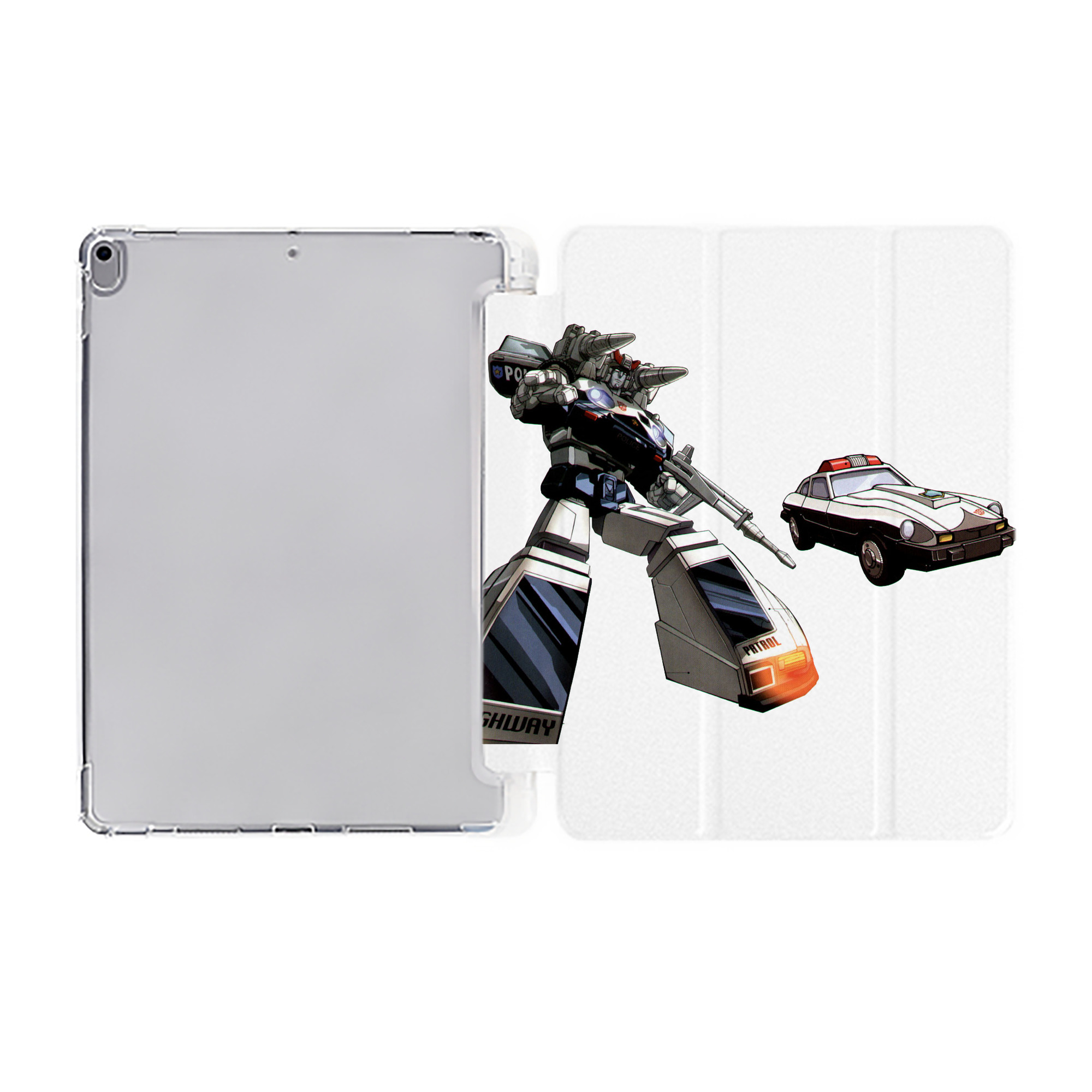 （画像用）  IPad ケース ペン収納付き 三つ折りスタンド PUレザー×シリコン 対応機種9.5/10.5/10.9インチ